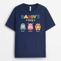 2379AUK2 personalised daddy grandads gang furry monster t shirt