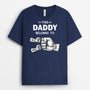 2391AUK1 personalised this dad belongs to fist bump t shirt