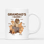 2393MUK1 bear daddys grandads gang t shirt  personalised gifts for grandad