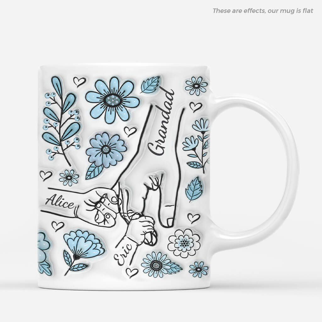 2408MUK1 grandad daddy 3d mug  customised gifts for grandad dad_61fc7136 062b 4276 b526 6adf778c8bcd