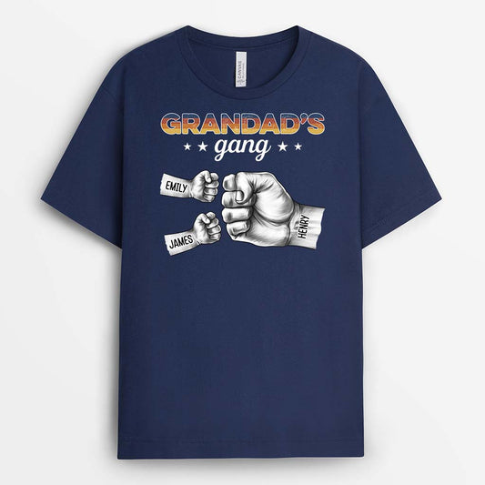 2417UK2 personalised dads grandads gang t shirt_02fda597 b064 412f 9120 6d0fc4bad9bb