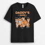 2422AUK1 personalised dads grandads gang cute tiger t shirt