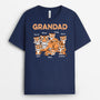 2436AUK2 personalised dad tigers t shirt