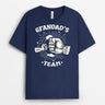 2438AUK1 personalised dads team t shirt