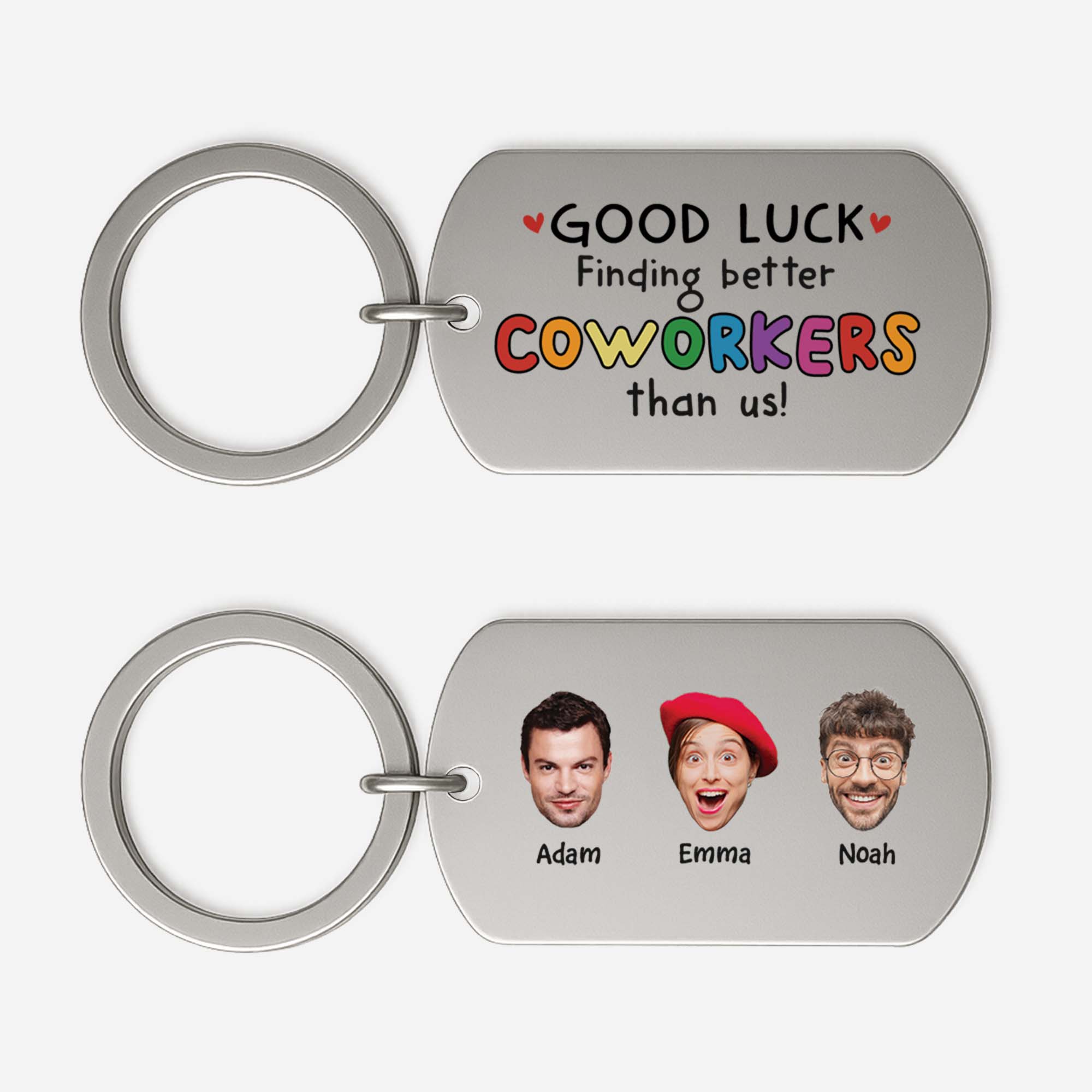 2449JUS1 personalized metal keychains farewell gifts for coworkers_ 2449J8L5O