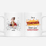 2469MUK1 personalised i am a teacher whats your super power mug