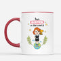 2472MUK2 personalised best sister in the world mug