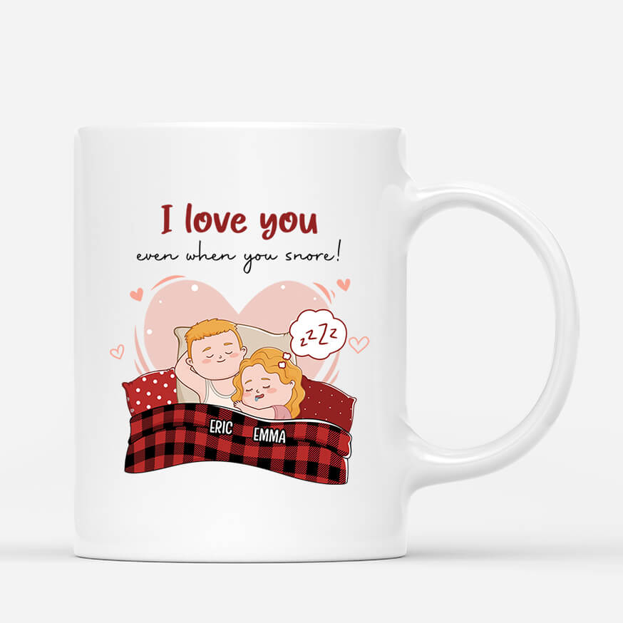 2477MUK1 personalised i love you even when you snore mug_e04c1b86 5e1b 470d 9321 09d4965a3fa4