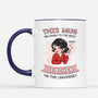 2478MUK2 personalised this belongs to the best teacher in the universe mug