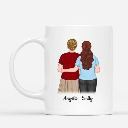 2488MUK2 personalised only best friends get promoted to fairy godmothers mug