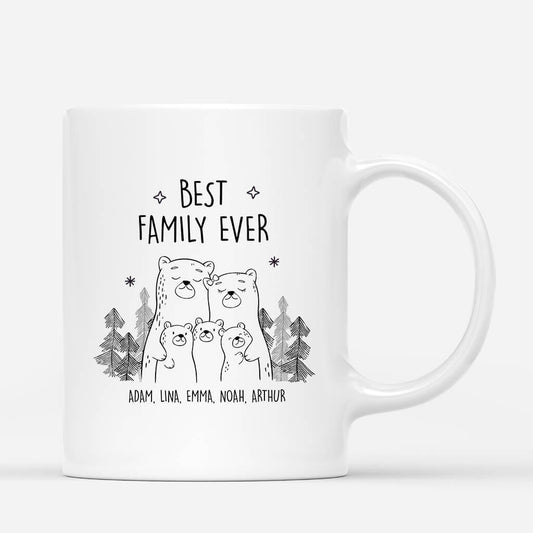 2509MUK1 personalised the best family ever mug