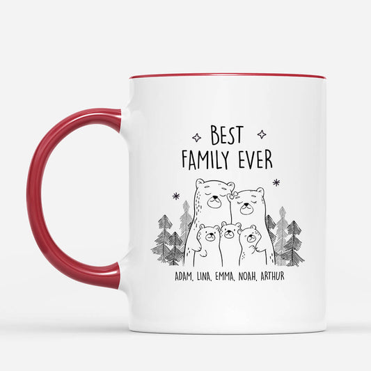 2509MUK2 personalised the best family ever mug