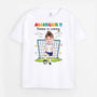 2511AUK4 personalised attention football team adam is coming kid t shirt