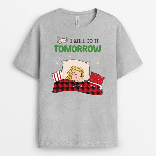 2520AUK2 i will do it tomorrow t shirt personalised t shirt for cat lovers