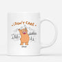 2536MUK2 personalised i dont care bear mug