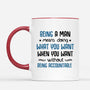 2548MUK2 being a man means mug funny personalised mug for him