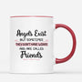 2572MUK3 angels exist but sometimes they dont have wings and are called friends personalised mug for besties