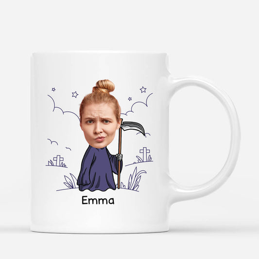 2578MUK2 so many idiots but only one scythe mug personalised mug for him