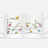 2580MUK1 funny farewell birds mug personalised mug for cowokers