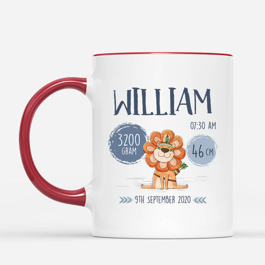 2588MUK2 birth height and weight mug personalised mug for kids_cb2877be 125f 47e5 85eb 56a65ff0a7b1