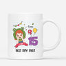 2597MUK1 best day ever  personalised birthday mug for kids