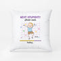 2610PUK2 next stupidity please wait loading  personalised pillow for kids