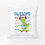 2616PUK1 an awesome kid with name  personalised pillow for kids