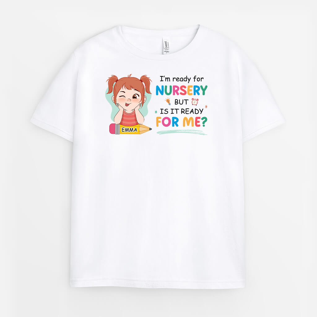 2621AUK1 im ready for nursery but is it ready for me  custom childrens tee shirts design