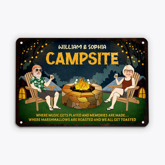 2665EUK2 fire pit  funny custom design metal signs for couple