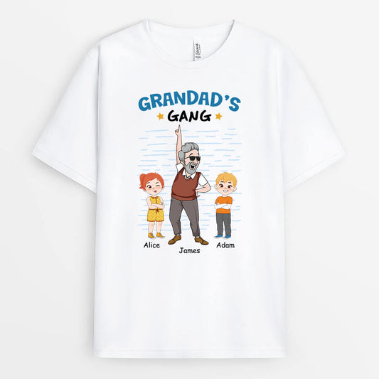 2698AUK1 grandads gang  funny customised gifts for him