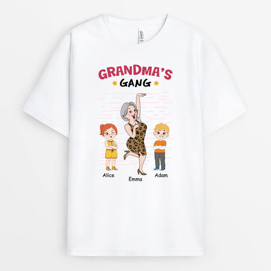 2698AUK1 grandmas gang  funny customised gifts for her