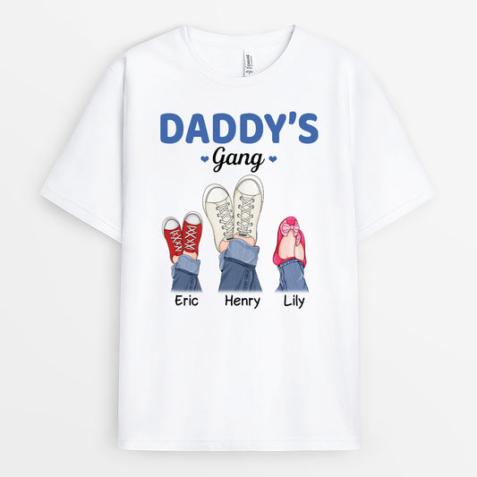2703AUS1 daddys gang shoes  custom t shirt printing for him
