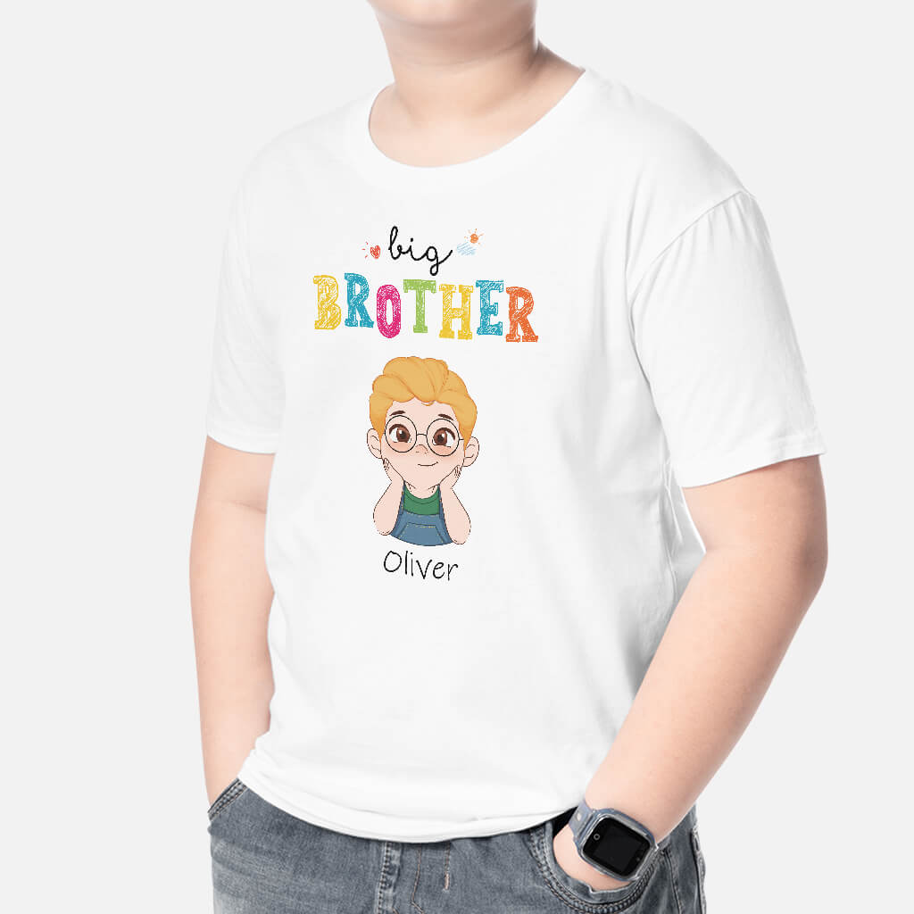 2704AUK2 big sister  personalised childrens t shirts uk