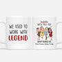 2711MUK1 i used to work with legends mug  custom farewell gift for coworker