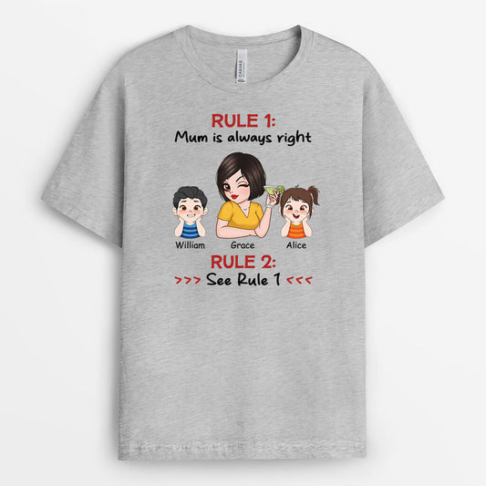 2719AUK2 mum is always right  custom printed t shirt for women_09a7dc36 25f5 4693 bf0f fd10e37dfee4