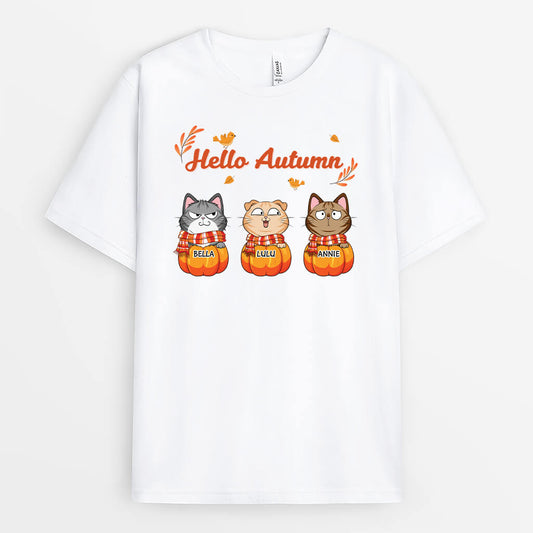 2724AUK1 hello autumn t shirt  custom autumn themed gifts for cat lovers_d26e58a8 7faa 4541 866f 9b88185ab60e