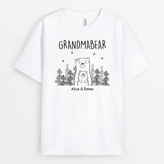 2745AUK1 mama bear  custom tshirt print for women