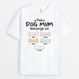 2752AUK1 dog mum dog dad belongs to t shirt  unique dog themed gifts with bone patterns