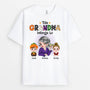 2753AUK1 grandma mummy belongs to t shirt  customised autumn themed gifts