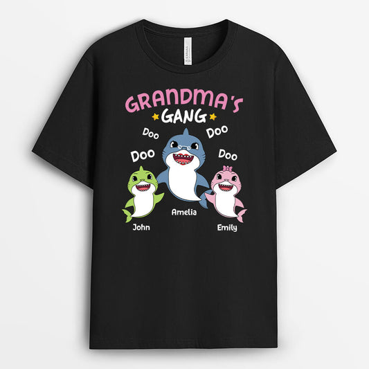 2764AUK1 grandmas gang doo doo  custom t shirt printing