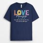 2770AUK2 love grandma life  custom made t shirts for women