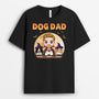 2777AUK1 halloween dog dad t shirt  personalised dog inspired gifts