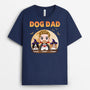 2777AUK2 halloween dog dad t shirt  personalised dog inspired gifts