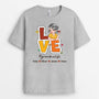 2780AUK2 love _grandmalife t shirt  personalised presents for grandma