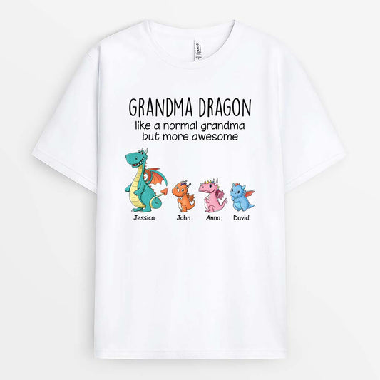 2783AUK1 mama grandma dragon  personalised t shirt uk_003d0c3a 0887 4124 ae21 657f455ec98c