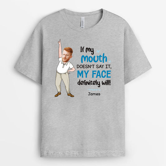 2789AUK2 if my mouth doesnt say it funny t shirt  personalised gifts for her