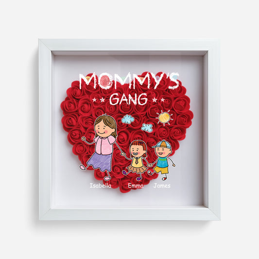2793OUS1 personalized flower shadow box unusual gifts for mom 2793O3L8B