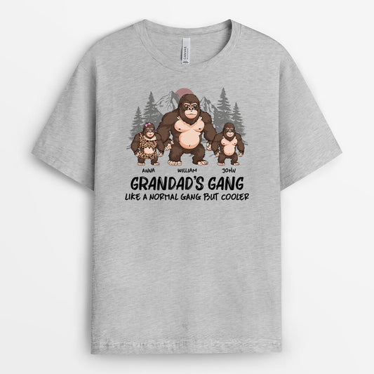 2795AUK1 grandads gang monkey t shirt  personalised gifts for grandad_ebe797a2 27e0 4322 a18e bdf46cad5d2e