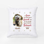 2800PUK1 forever 2023 pillow  personalised dog gifts for owners