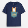 2816AUK2 this cat dad belongs to t shirt  personalised cat lover present ideas